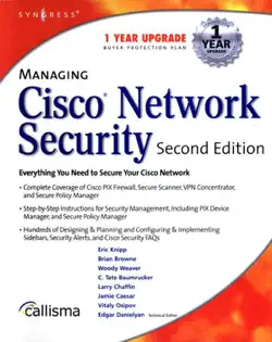 managing cisco network security book cover image
