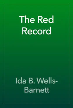 the red record book cover image