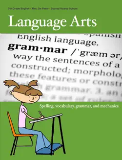 language arts book cover image