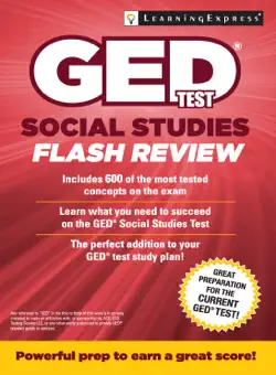 ged test social studies flash review book cover image