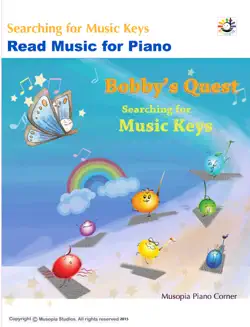 searching for music keys book cover image