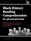 Black History Reading Comprehension for 4th and 5th Grade synopsis, comments