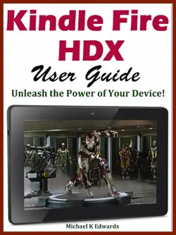 kindle fire hdx user guide book cover image