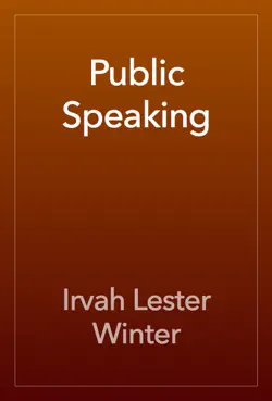 public speaking book cover image