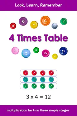 4 times table book cover image