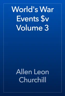 world's war events $v volume 3 book cover image