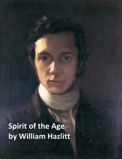 the spirit of the age or contemporary portraits book cover image
