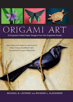 origami art book cover image