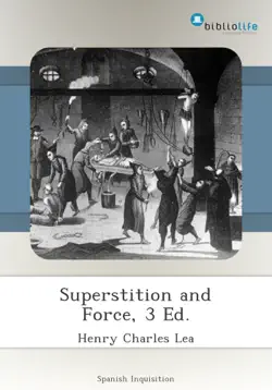 superstition and force, 3 ed. book cover image