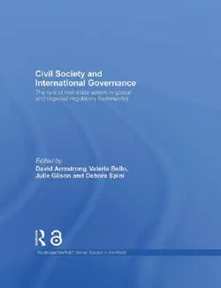 civil society and international governance book cover image