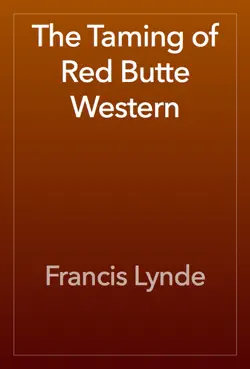 the taming of red butte western book cover image