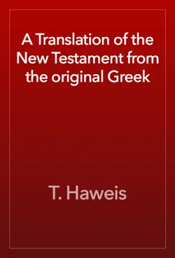 a translation of the new testament from the original greek book cover image