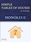 Simple Tables of Houses for Astrology Honolulu 2015 synopsis, comments