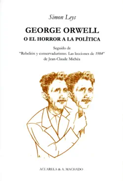 george orwell imagen de la portada del libro