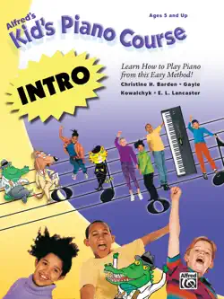 alfred's kid's piano course - intro book cover image