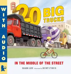 twenty big trucks in the middle of the street book cover image