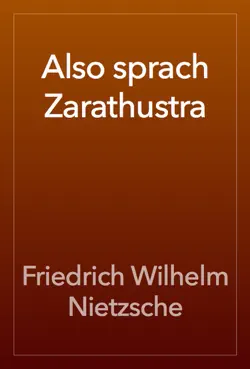 also sprach zarathustra book cover image