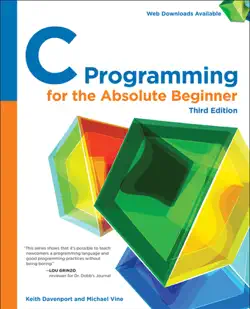 c programming for the absolute beginner, third edition book cover image