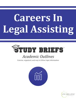 careers in legal assisting book cover image