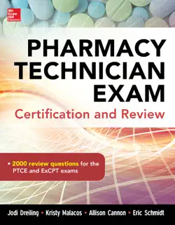 pharmacy tech exam certification and review book cover image
