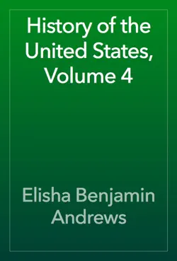history of the united states, volume 4 book cover image