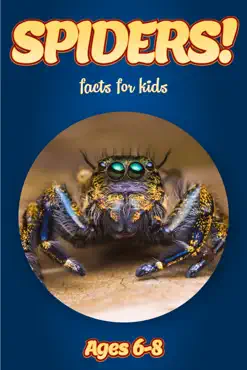 facts about spiders for kids 6-8 book cover image