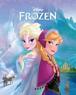 frozen movie storybook book cover image