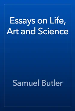 essays on life, art and science book cover image