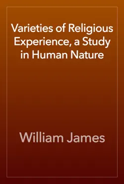 varieties of religious experience, a study in human nature book cover image