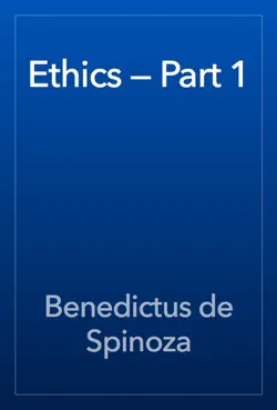 ethics — part 1 book cover image