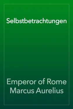 selbstbetrachtungen book cover image