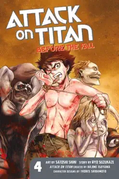 attack on titan: before the fall volume 4 book cover image