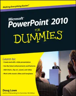 powerpoint 2010 for dummies book cover image