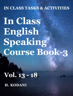 in class english speaking course book-3 book cover image