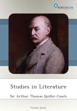 studies in literature book cover image