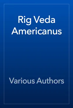 rig veda americanus book cover image