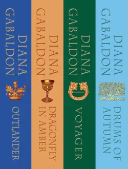 the outlander series bundle: books 1, 2, 3, and 4 book cover image