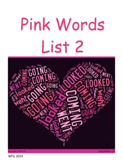 pink words list 2 book cover image
