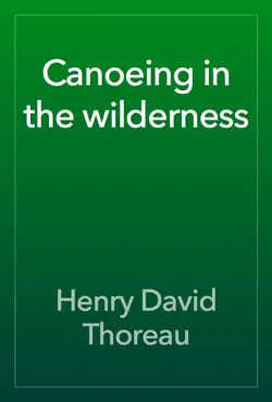 canoeing in the wilderness book cover image