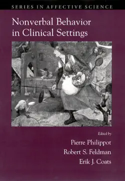 nonverbal behavior in clinical settings book cover image