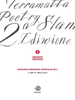 antologia del terra matta poetry slam 2015 book cover image