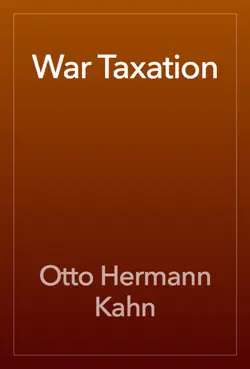 war taxation book cover image