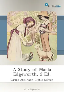 a study of maria edgeworth, 2 ed. book cover image