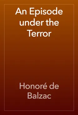 an episode under the terror imagen de la portada del libro
