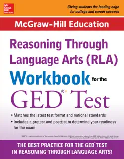 mcgraw-hill education rla workbook for the ged test book cover image