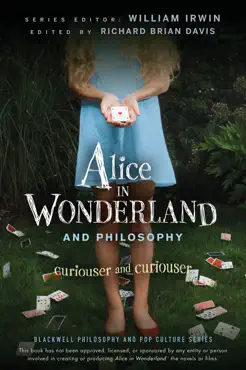 alice in wonderland and philosophy book cover image