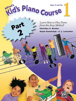 alfred's kid's piano course 1 - part 2 book cover image