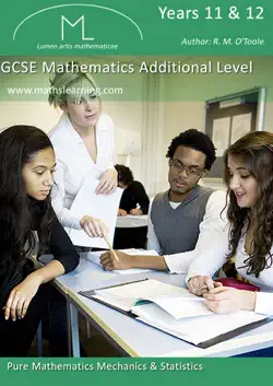 gcse maths additional level book cover image