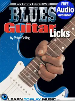 blues guitar lessons - licks book cover image