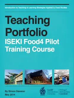 teaching portfolio book cover image